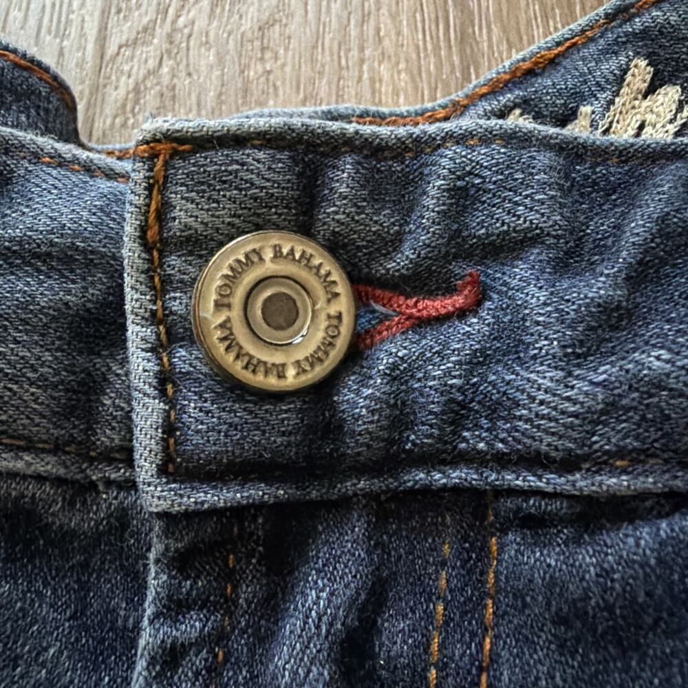 Tommy Bahama Authentic Straight Jeans Relax Blue Denim‎ Cotton Blend Men 36x32 - Picture 6 of 11